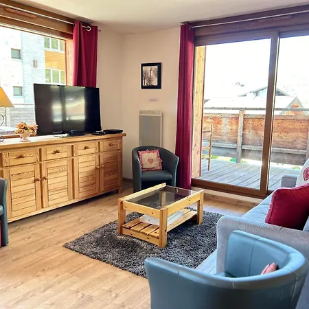 6 Pers, 50m Des Pistes, Centre, Terrasse 48m², Parking, Wifi - - Fr-1-623-1 Les Gets