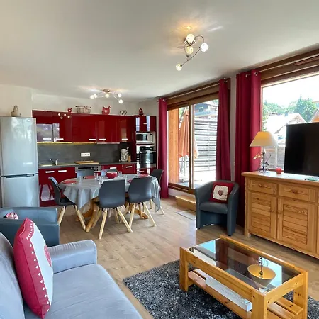 Daire 6 Pers, 50m Des Pistes, Centre, Terrasse 48m², Parking, Wifi - - Fr-1-623-1 Les Gets